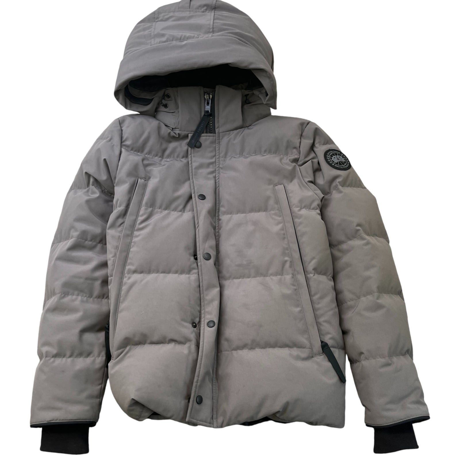 Men's Wyndham Parka Down Jacket Grey Size S - Photo 1