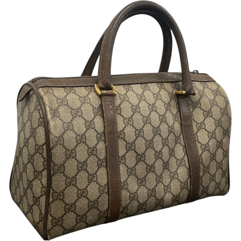 Men's GG Supreme Bowling Travel Bag Brown