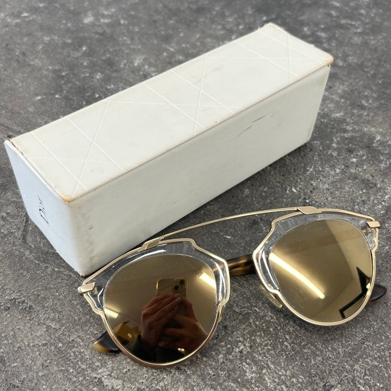 Women's So Real Sunglasses Gold