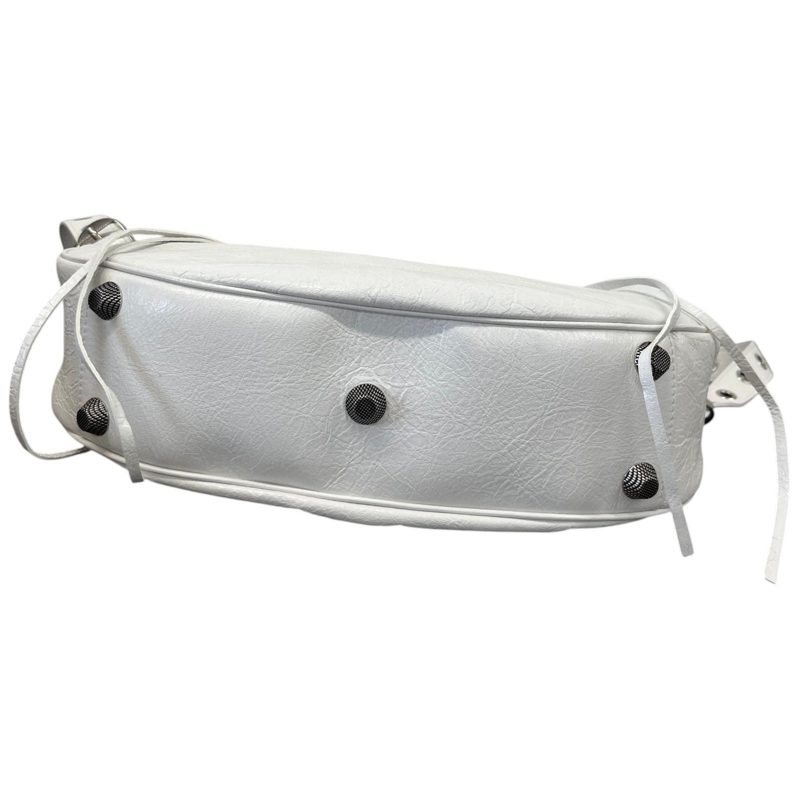 Women's Le Cagole Shoulder Small Handbag White - Photo 10