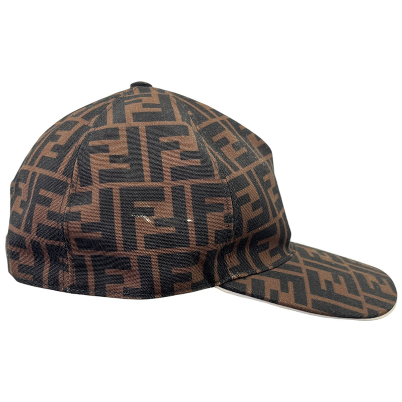 Men's FF Logo Cap Brown