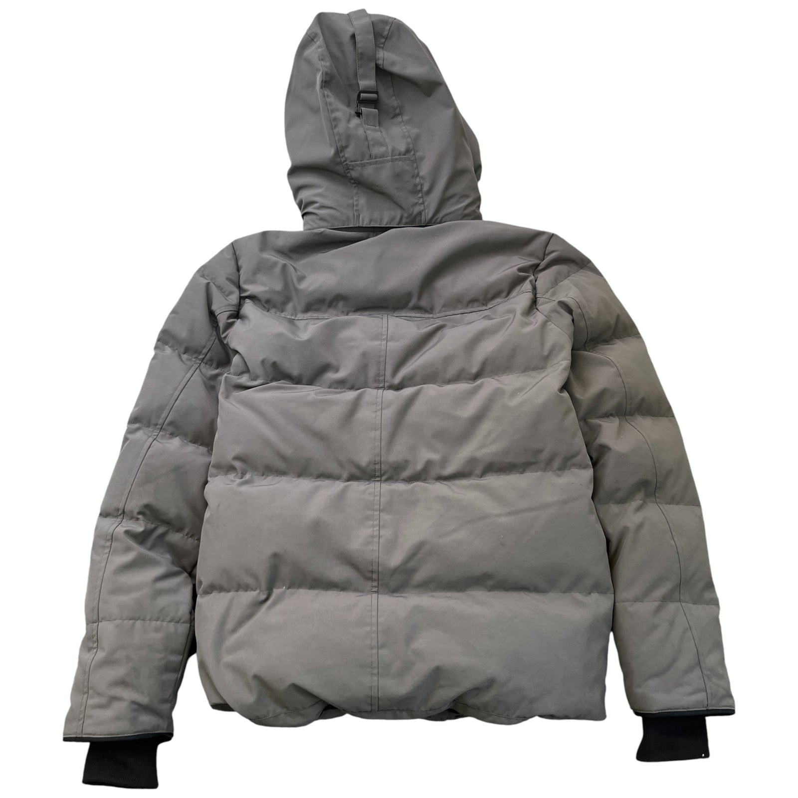 Men's Wyndham Parka Down Jacket Grey Size S - Photo 2