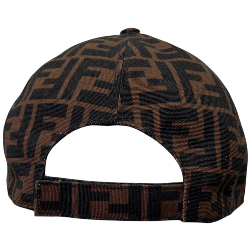 Men's FF Logo Cap Brown