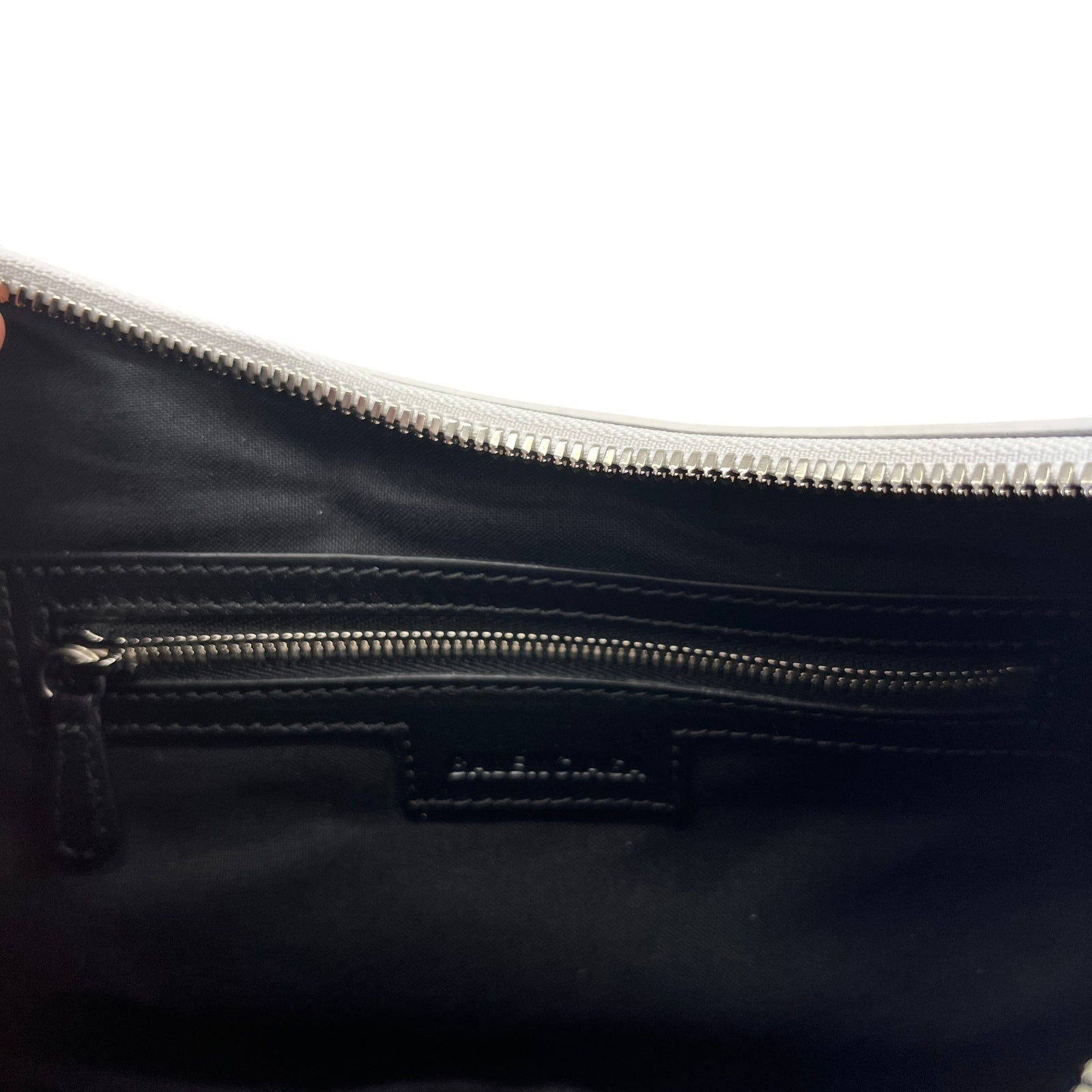 Women's Le Cagole Shoulder Small Handbag White - Photo 12