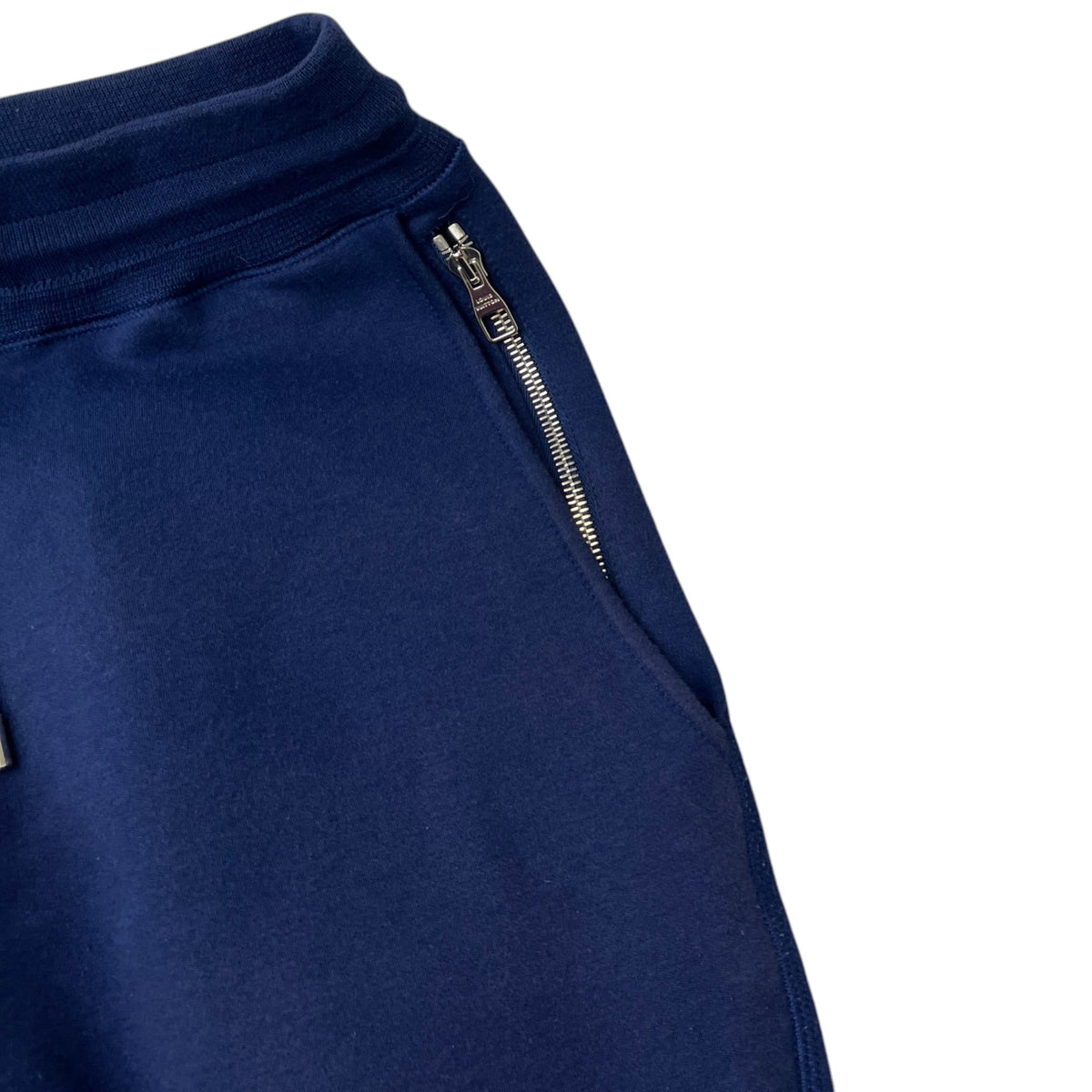 Men's Plaque Logo Joggers Navy Size XS / W28 - Photo 5