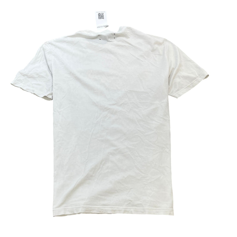 Men's Logo Print T-Shirt White Size M