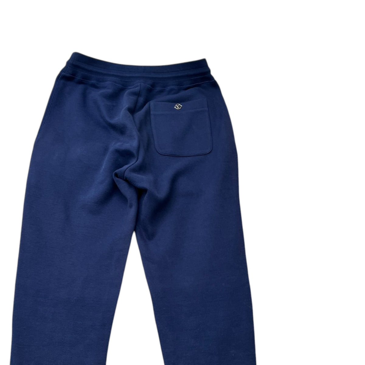 Men's Plaque Logo Joggers Navy Size XS / W28 - Photo 4