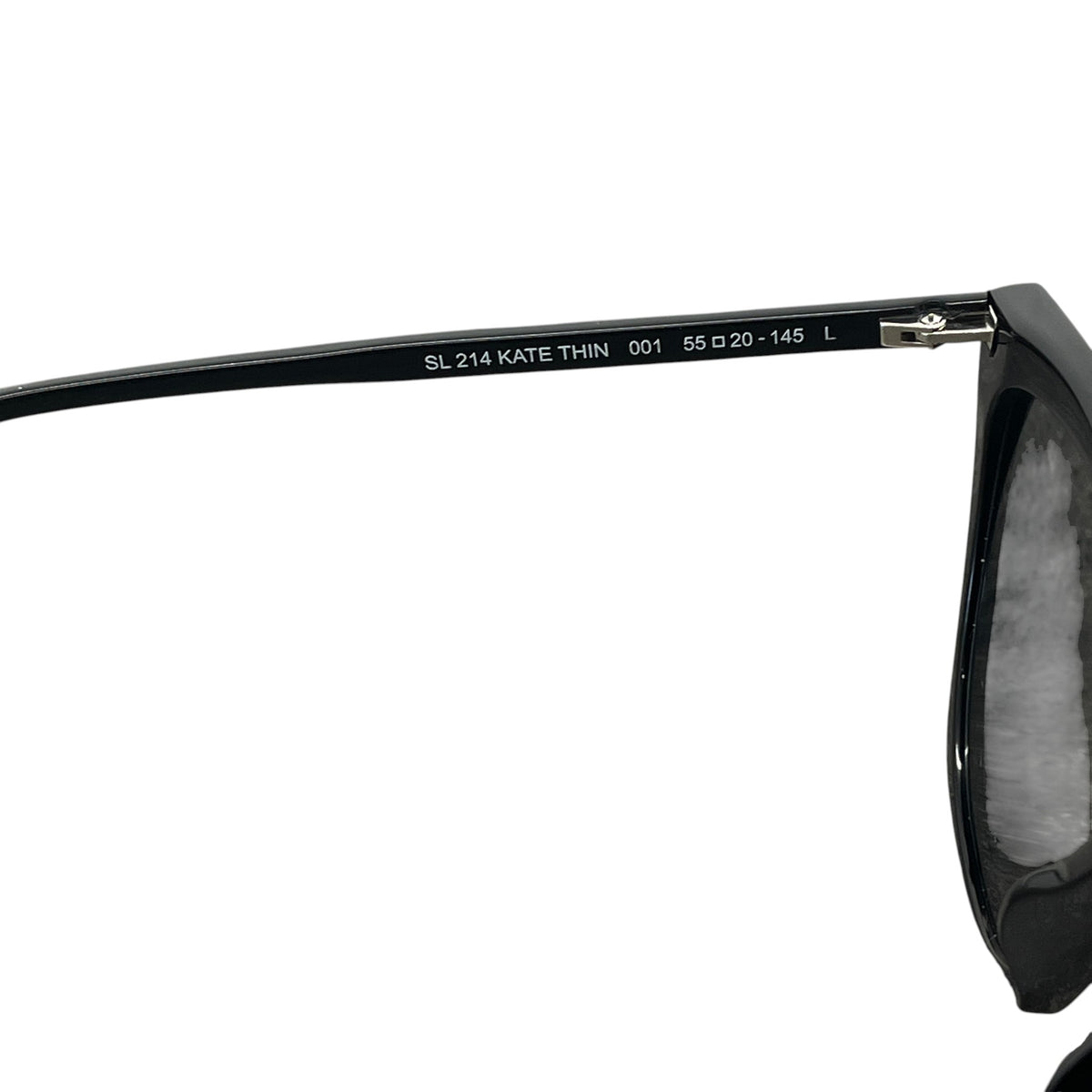 Women's Kate Thin Sunglasses Black - Photo 8