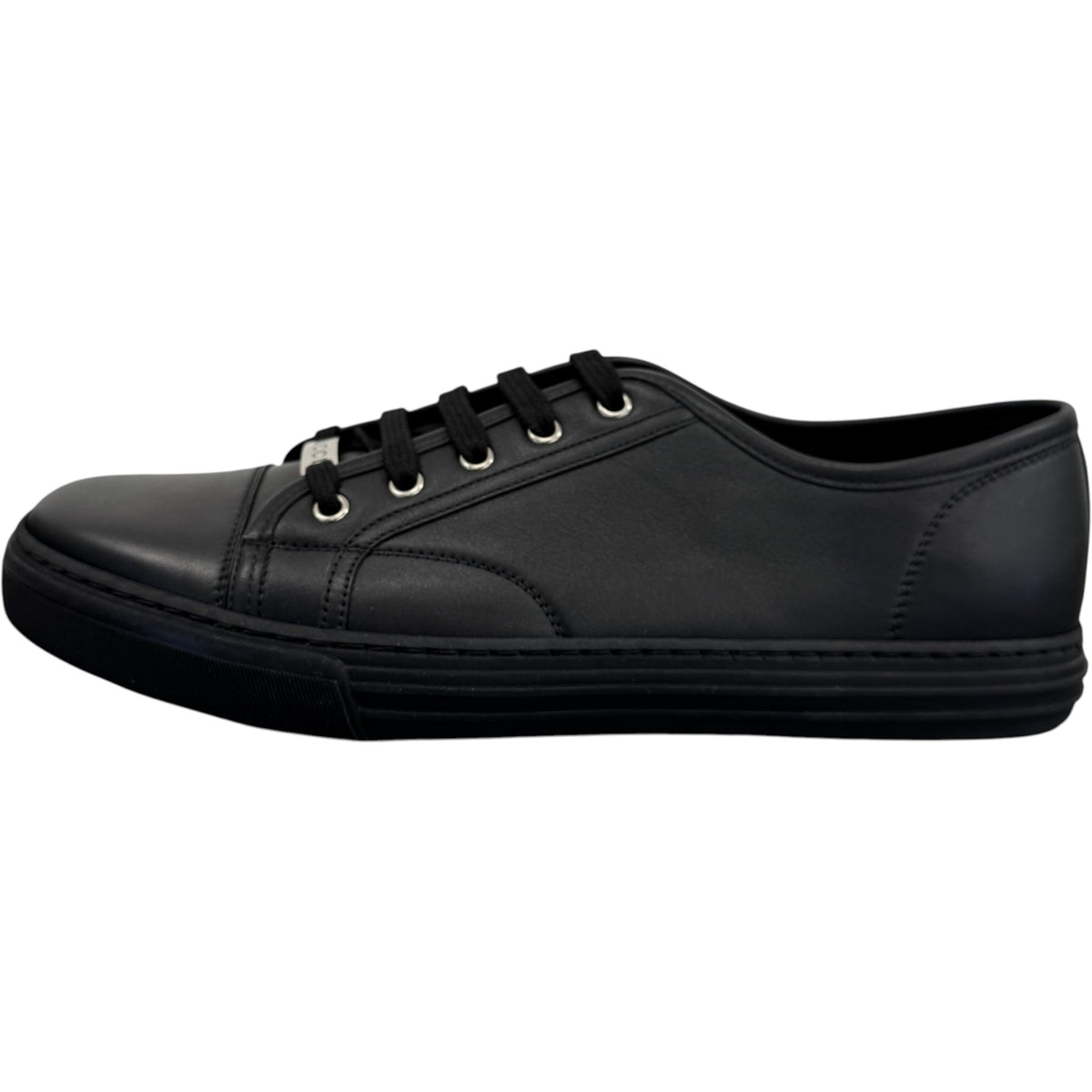 Men's Pebbled Nappa Loafers Black Size UK 10 / EU 44 - Photo 5