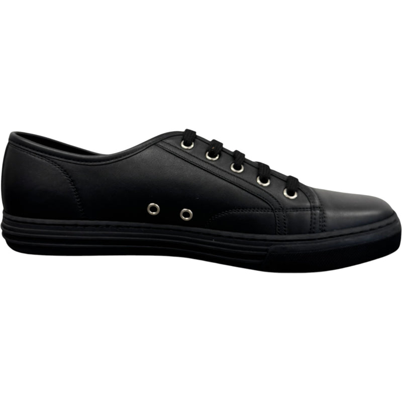 Men's Pebbled Nappa Loafers Black Size UK 10 / EU 44
