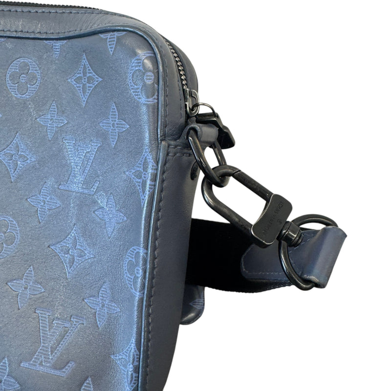 Men's Monogram Duo Messenger Bag Navy
