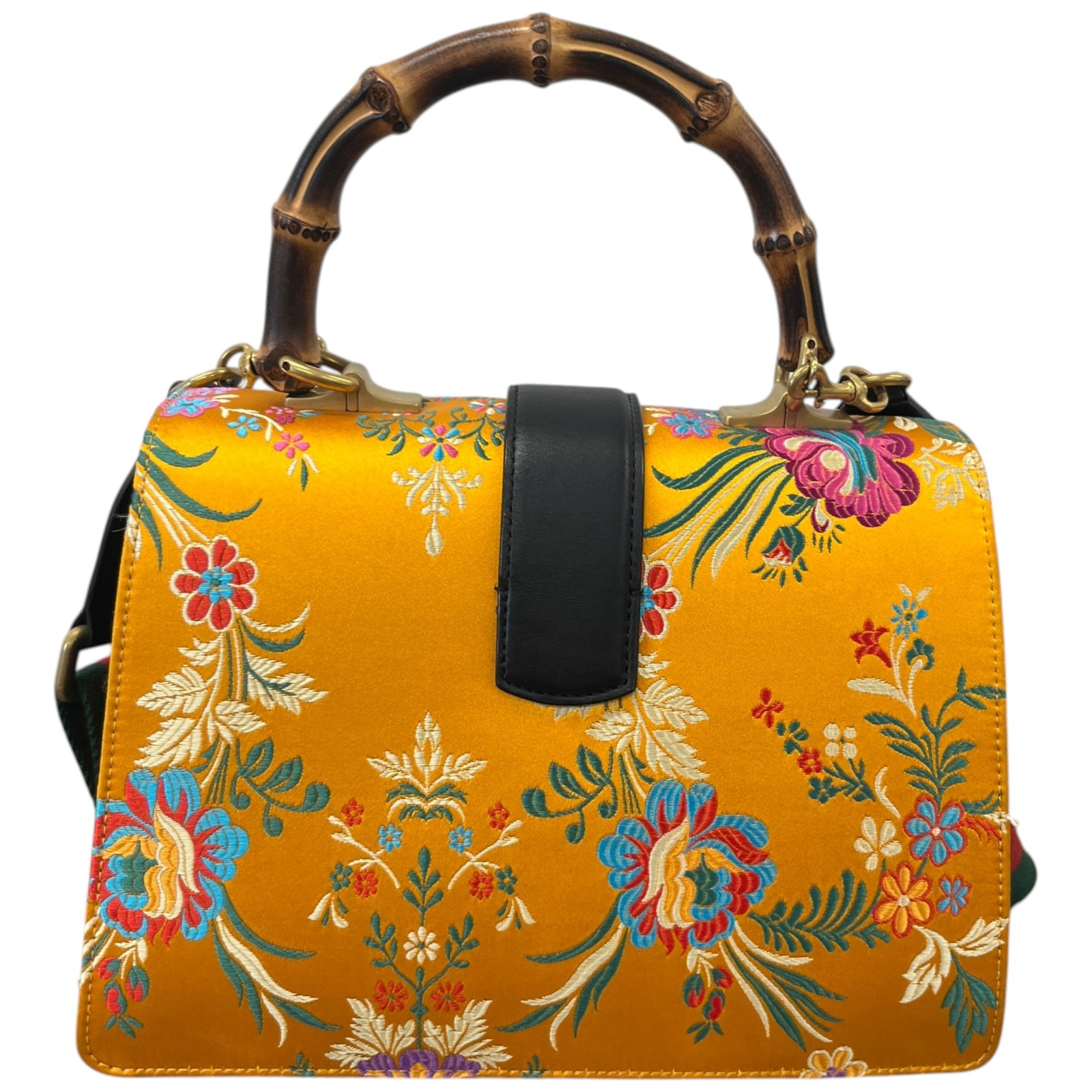 Women's Bamboo Dionysus Large Handbag Orange - Photo 3
