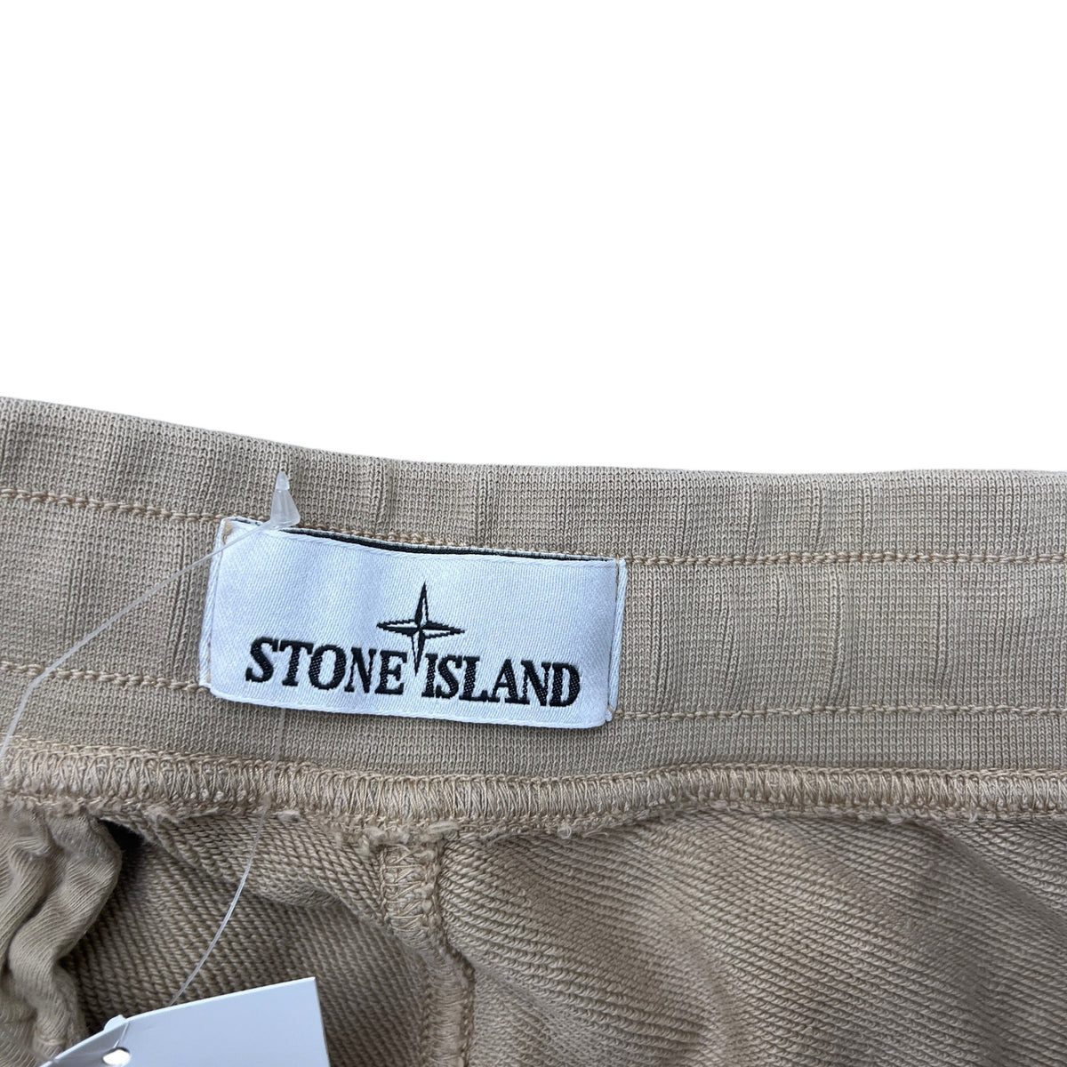 Men's Applique Logo Joggers Beige Size L / W34 - Photo 7