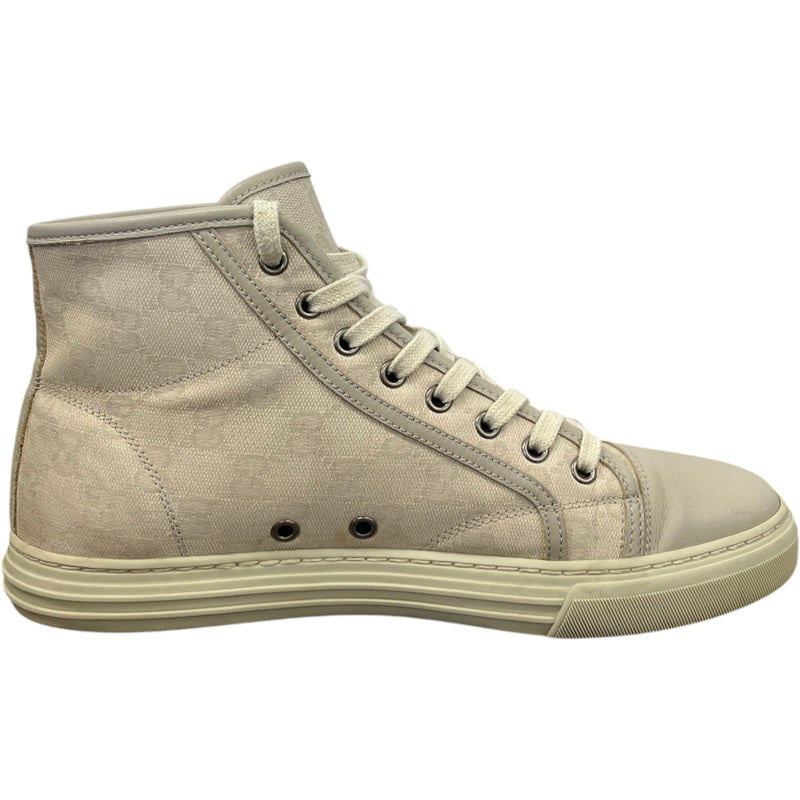 Women's Gg Supreme High Trainers Beige Size EU 39.5 / UK 6.5