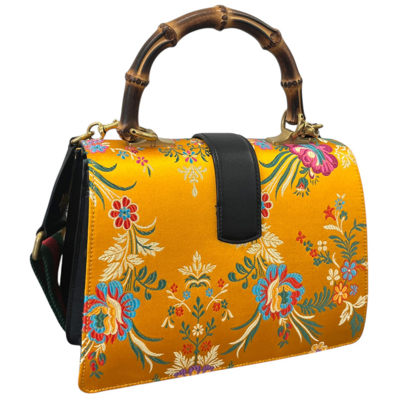 Women's Bamboo Dionysus Large Handbag Orange