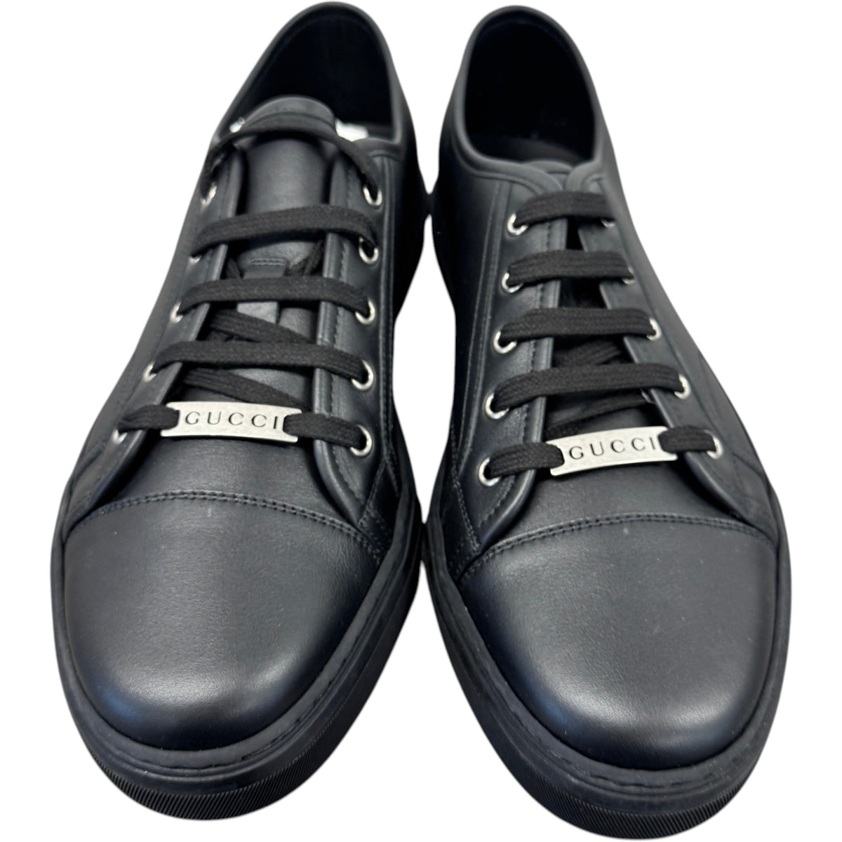 Men's Pebbled Nappa Loafers Black Size UK 10 / EU 44 - Photo 6