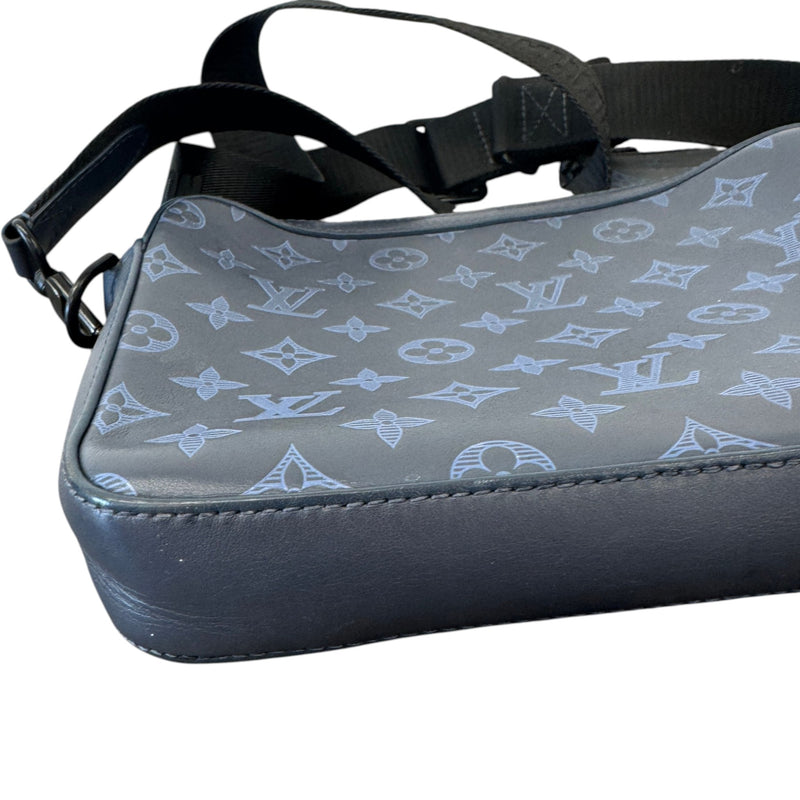 Men's Monogram Duo Messenger Bag Navy