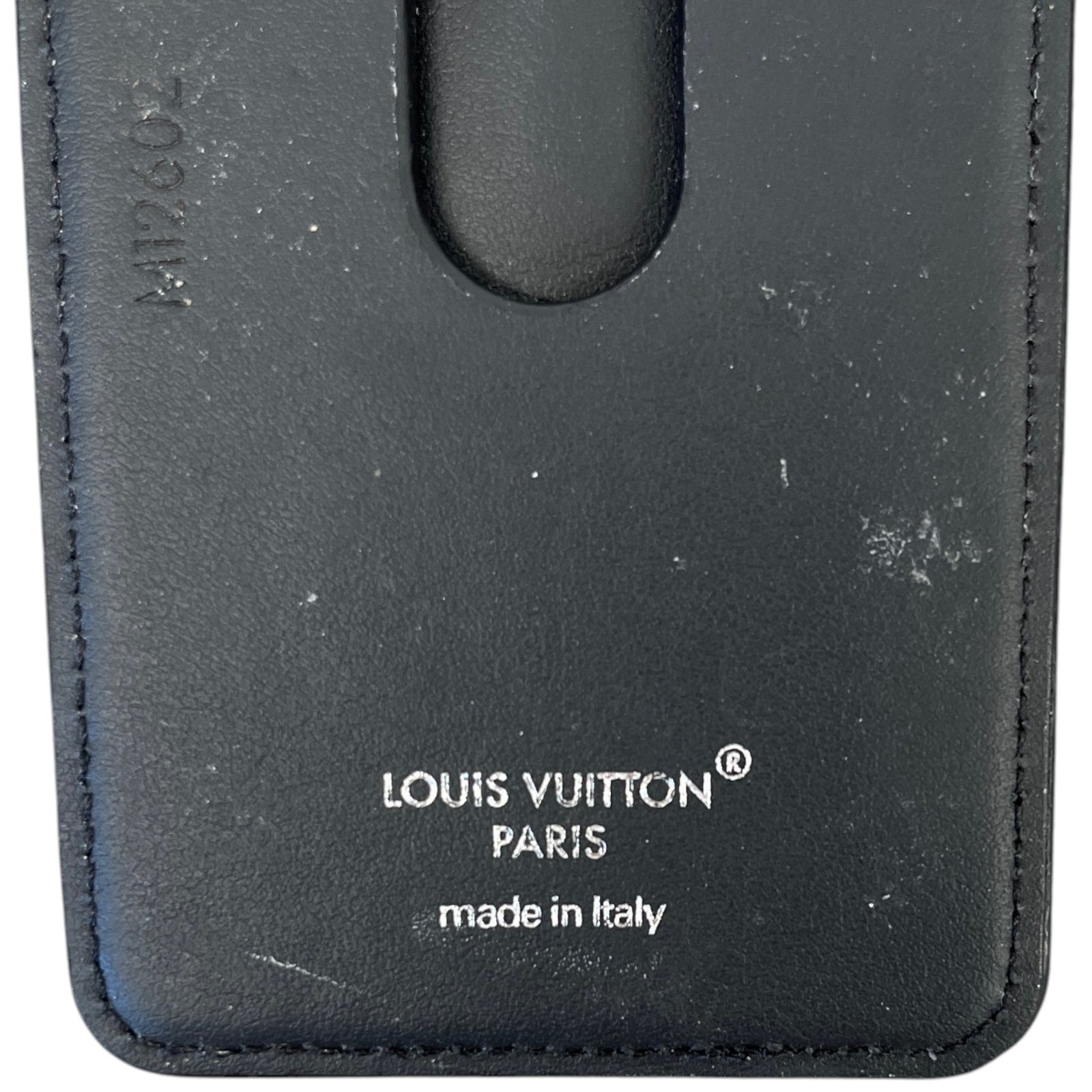 Men's Monogram Eclipse Porte-Cartes Magnet Card Holder Black - Photo 5