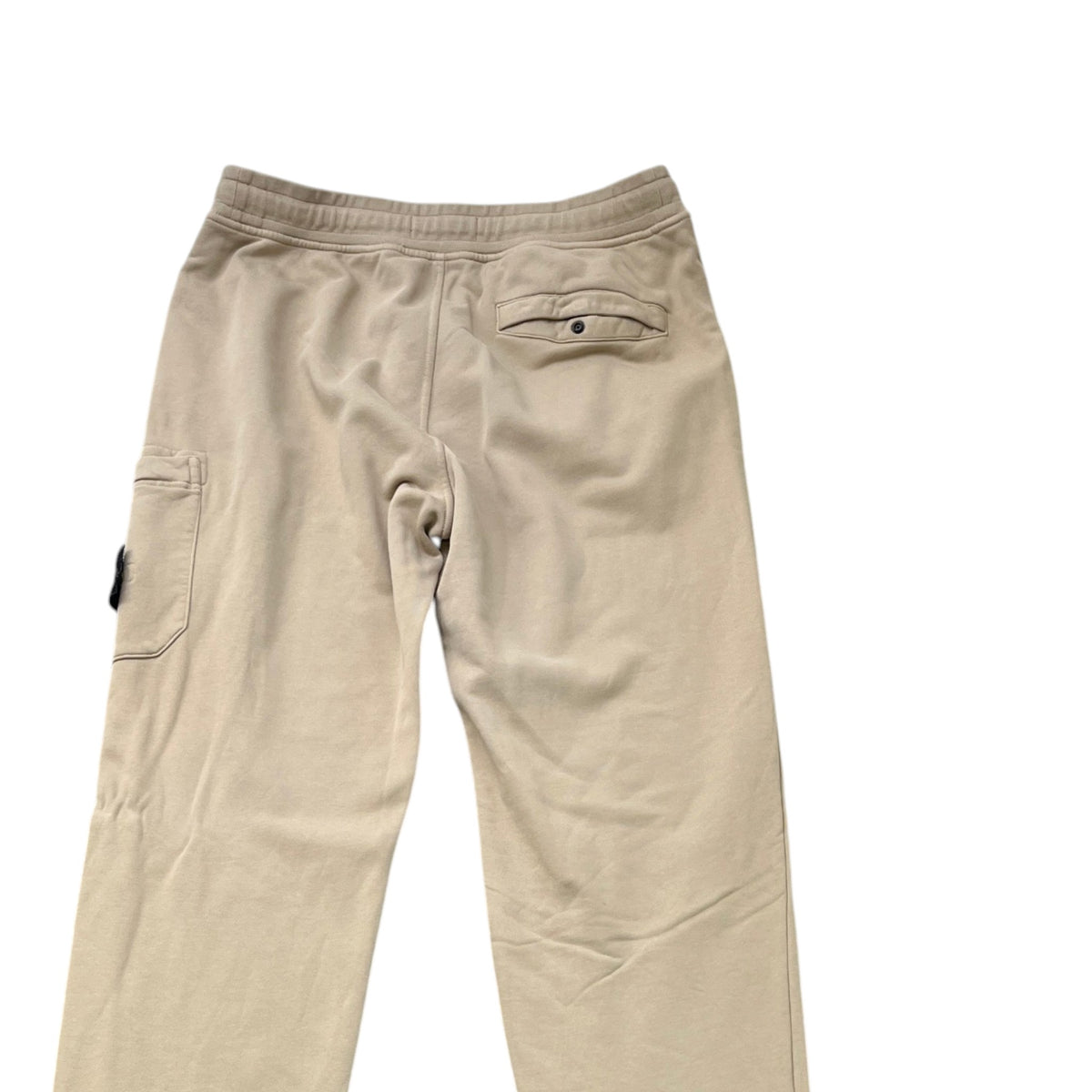 Men's Applique Logo Joggers Beige Size L / W34 - Photo 4