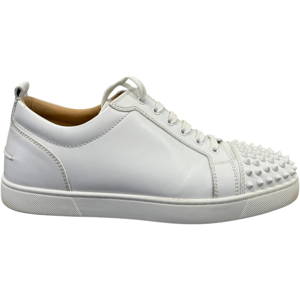 Men's Junior Spikes Low Trainers White Size UK 9 / EU 43 - Photo 1