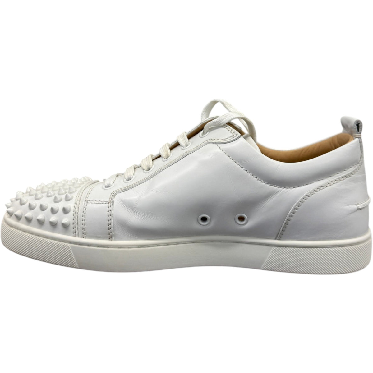 Men's Junior Spikes Low Trainers White Size UK 9 / EU 43 - Photo 2