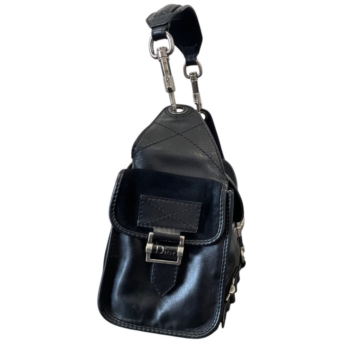 Women's Rebelle Hobo Handbag Black - Photo 6