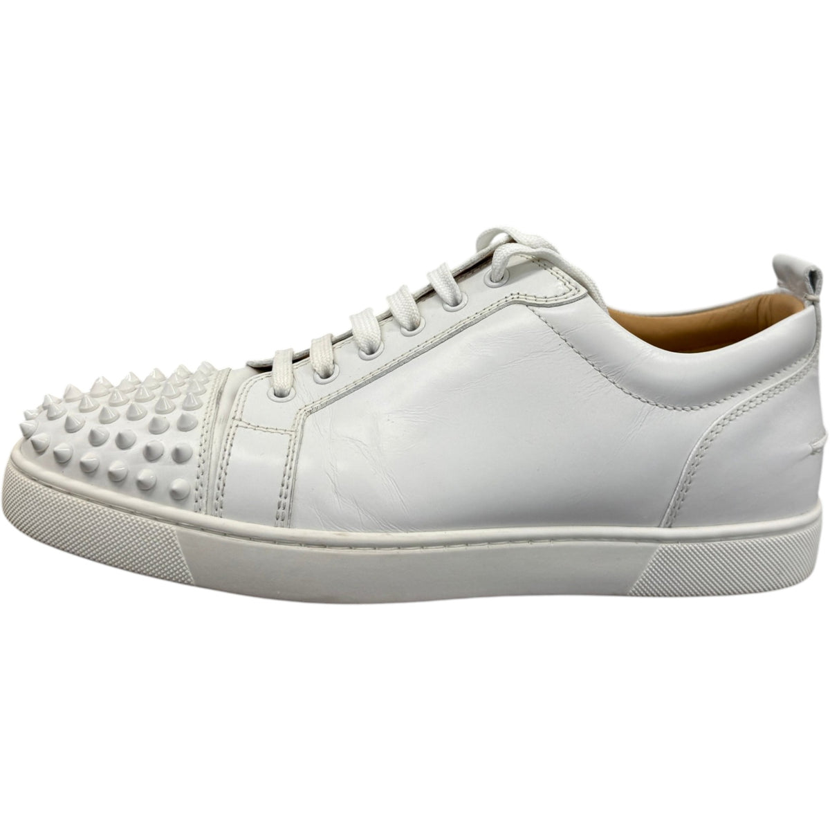 Men's Junior Spikes Low Trainers White Size UK 9 / EU 43 - Photo 5