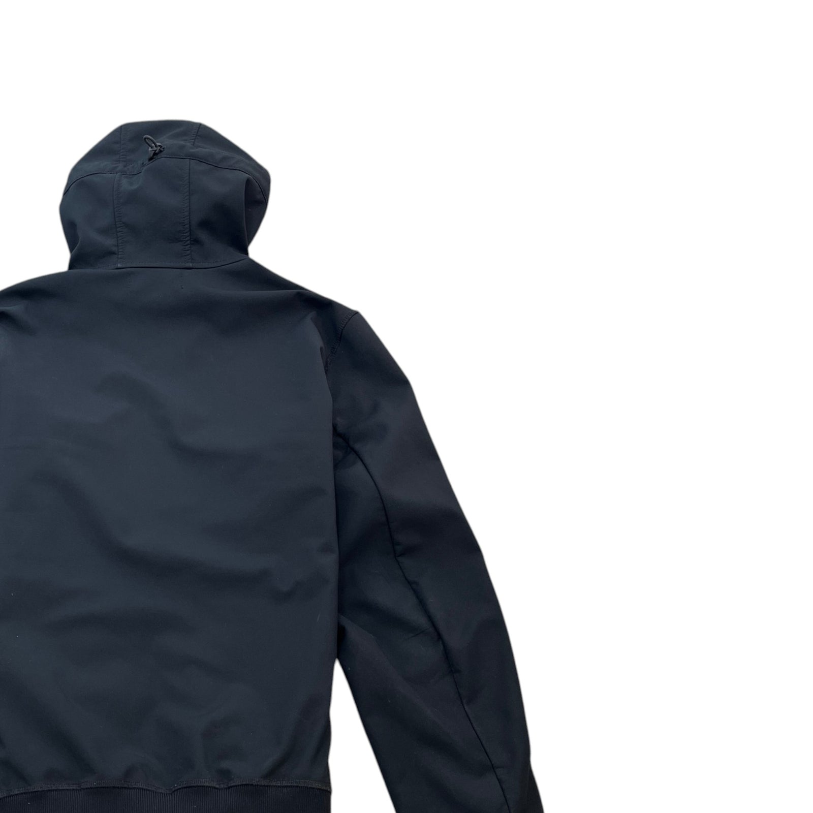 Men's Soft Shell-R Hooded Jacket Black Size XL - Photo 4