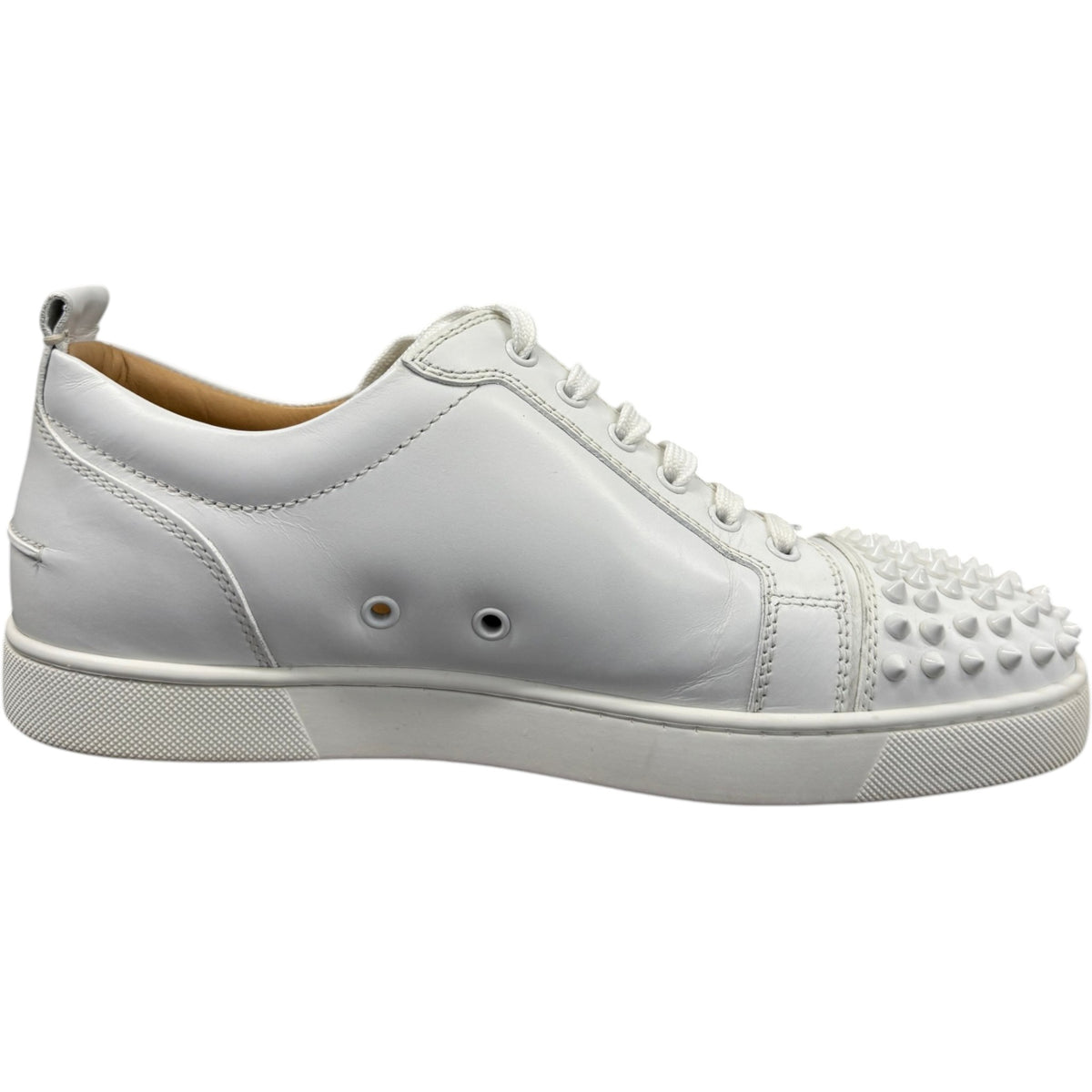 Men's Junior Spikes Low Trainers White Size UK 9 / EU 43 - Photo 4