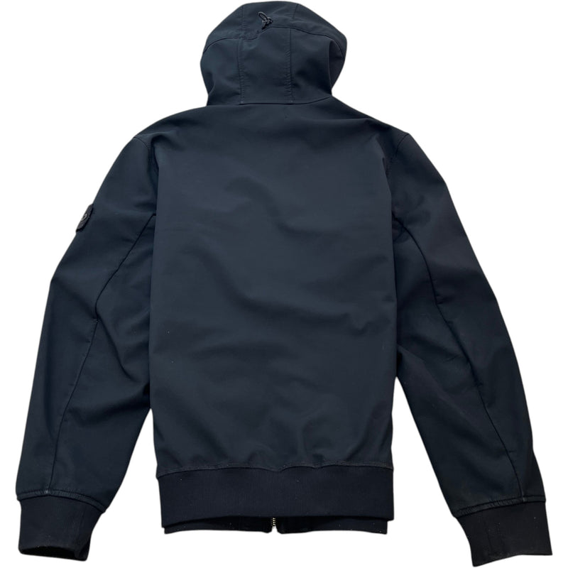 Men's Soft Shell-R Hooded Jacket Black Size XL