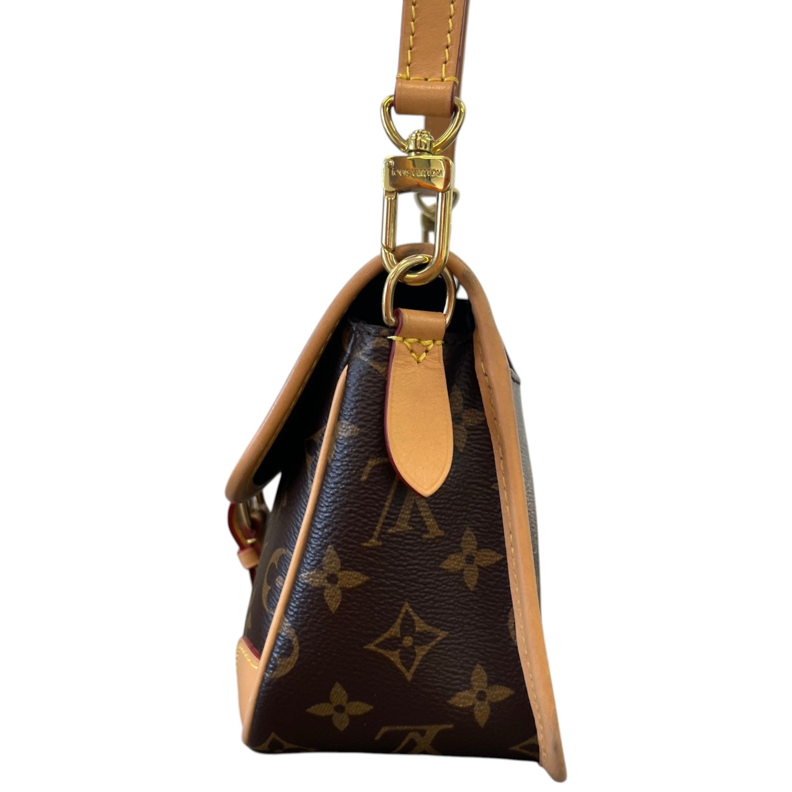 Women's Monogram Diane Satchel Bag Brown - Photo 7