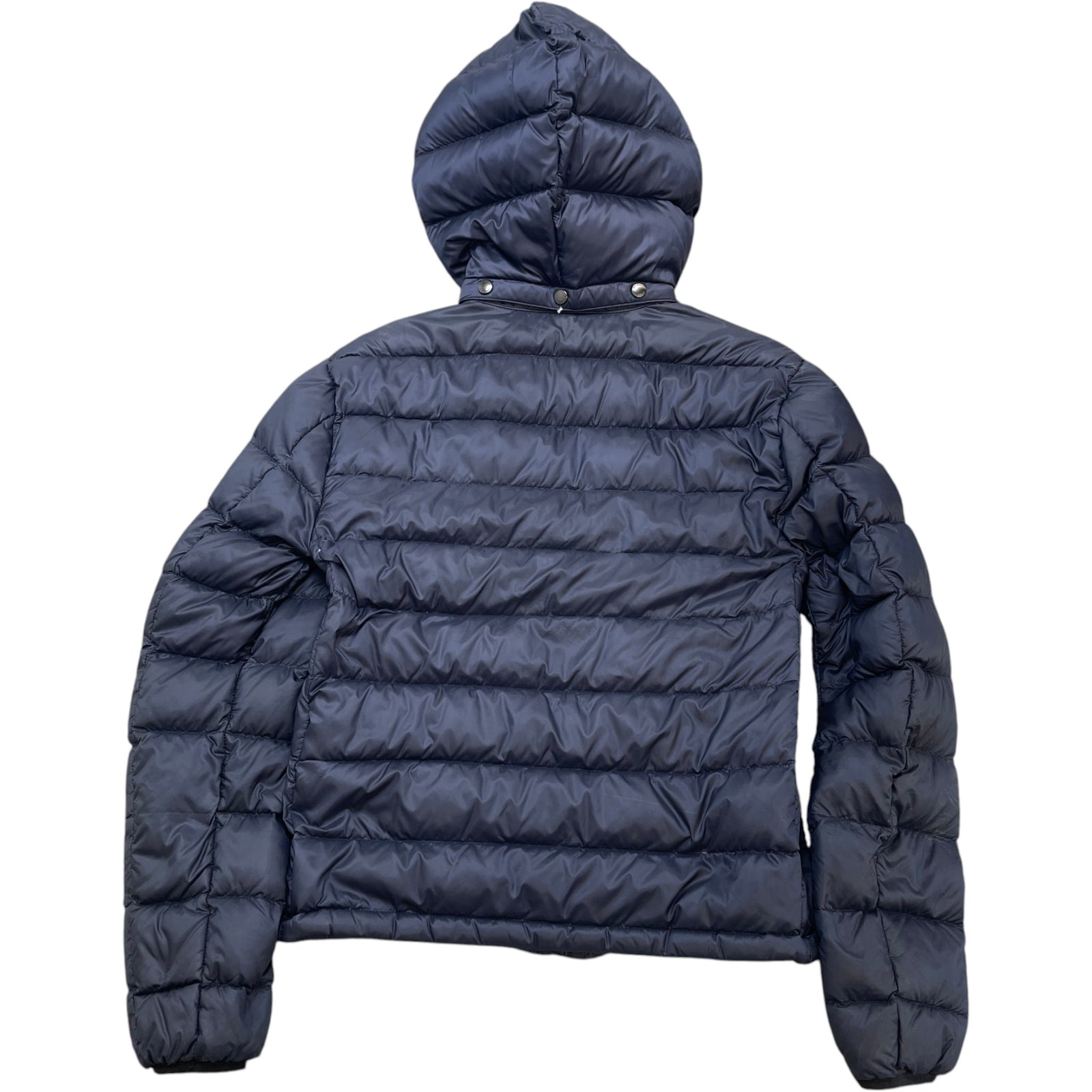 Men's Nova Check Brit Down Jacket Navy Size L - Photo 2