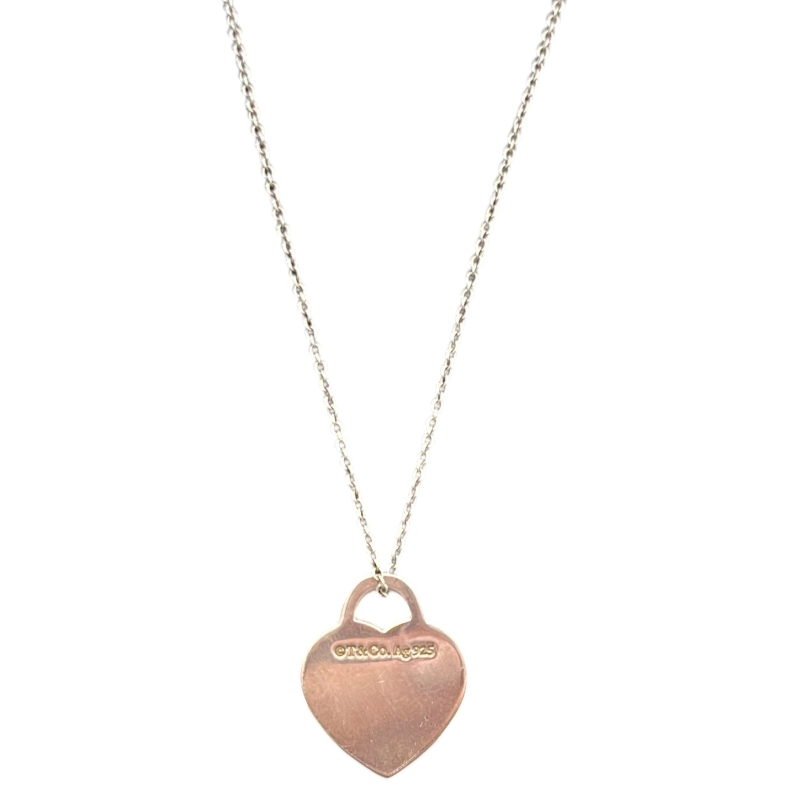 Women's Return to Tiffany Heart Necklace Silver - Photo 2