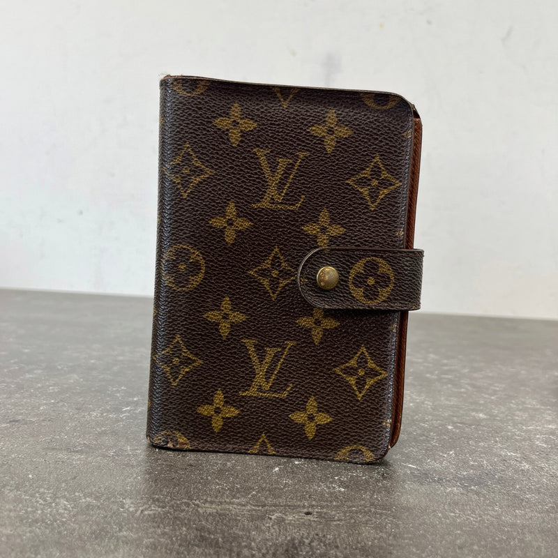 Women's Monogram Organizer Purse Brown