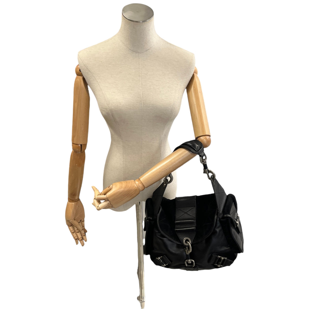 Women's Rebelle Hobo Handbag Black - Photo 2