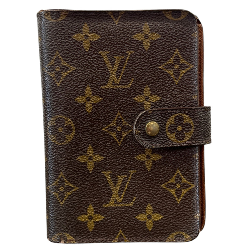Women's Monogram Organizer Purse Brown