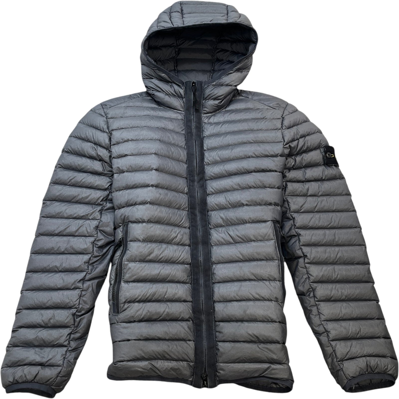 Men's Loom Woven Chambers Jacket Grey Size S - Photo 1