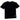 Men's Applique Logo T-Shirt Black Size XXL
