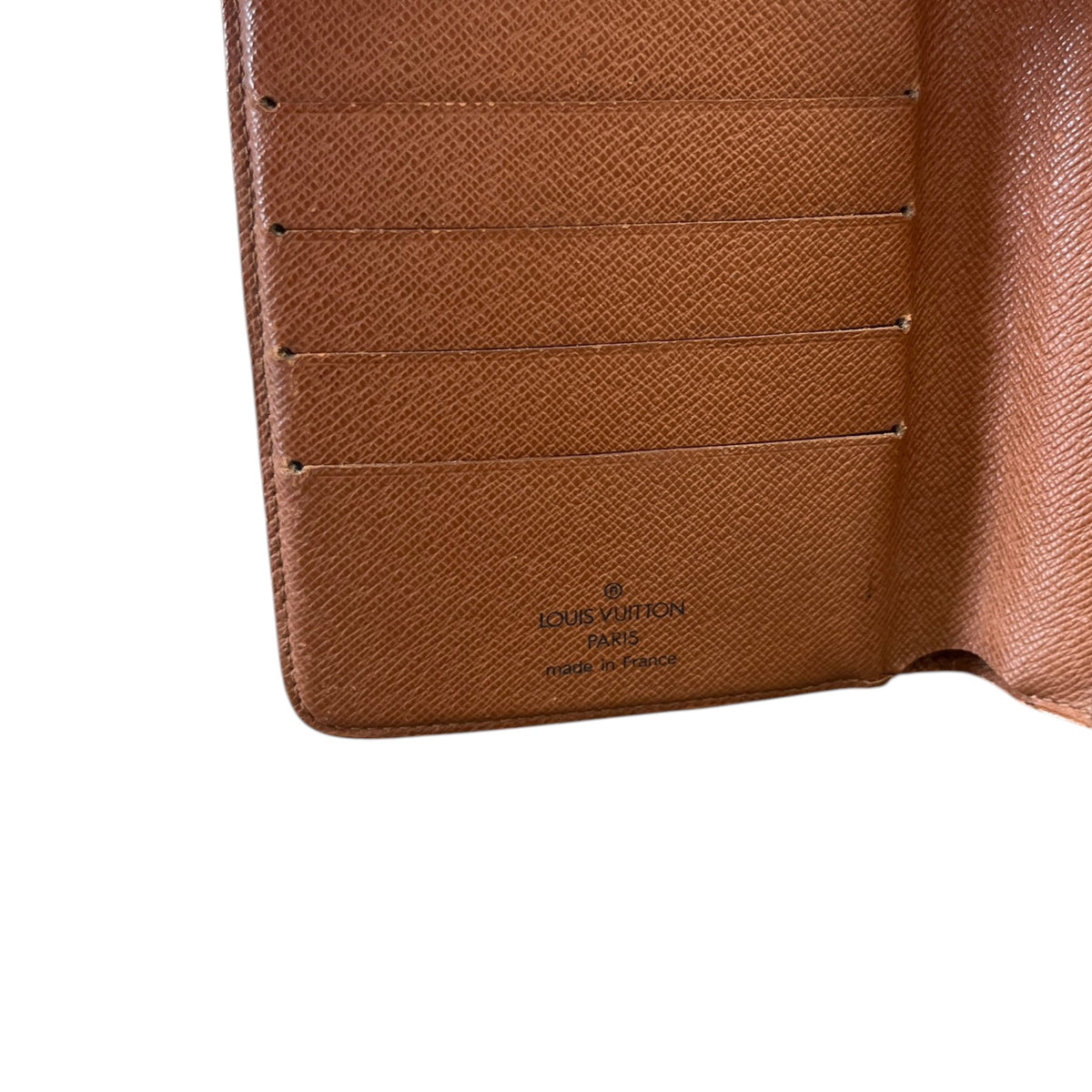 Women's Monogram Organizer Purse Brown - Photo 5