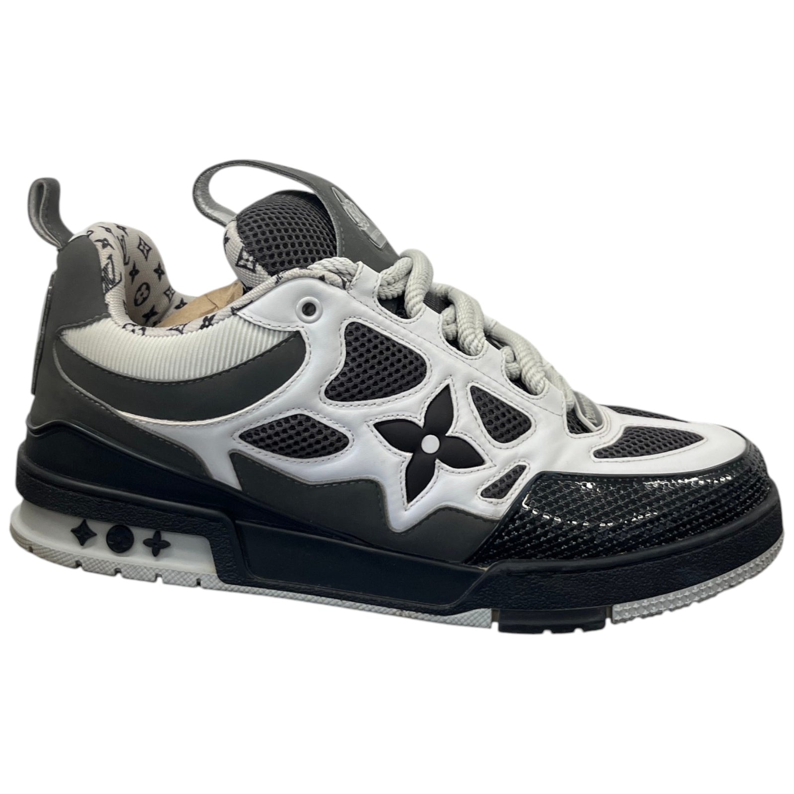 Men's LV Skate Low Trainers Grey Size UK 10 / EU 44 - Photo 1