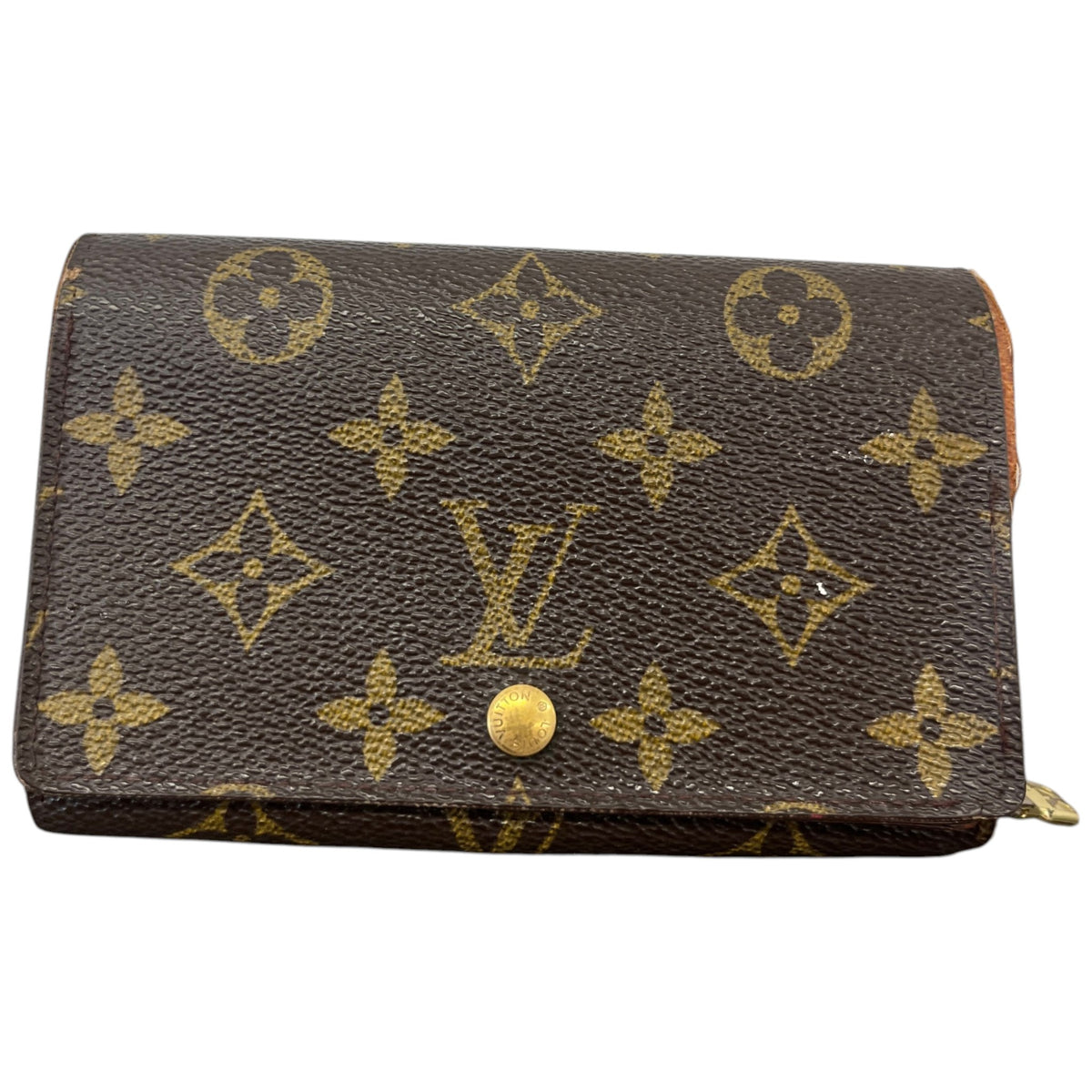 Women's Monogram Porte-Monnaie Trésor Wallet Brown - Photo 1