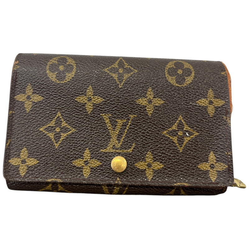 Women's Monogram Porte-Monnaie Trésor Wallet Brown