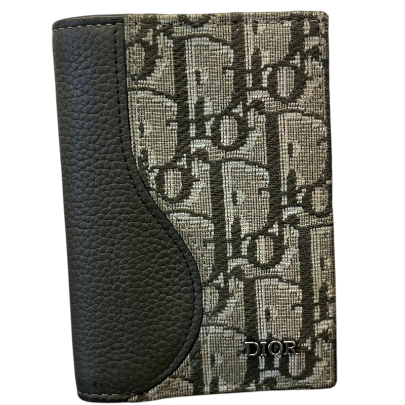 Men's Saddle Bifold Card Holder Green