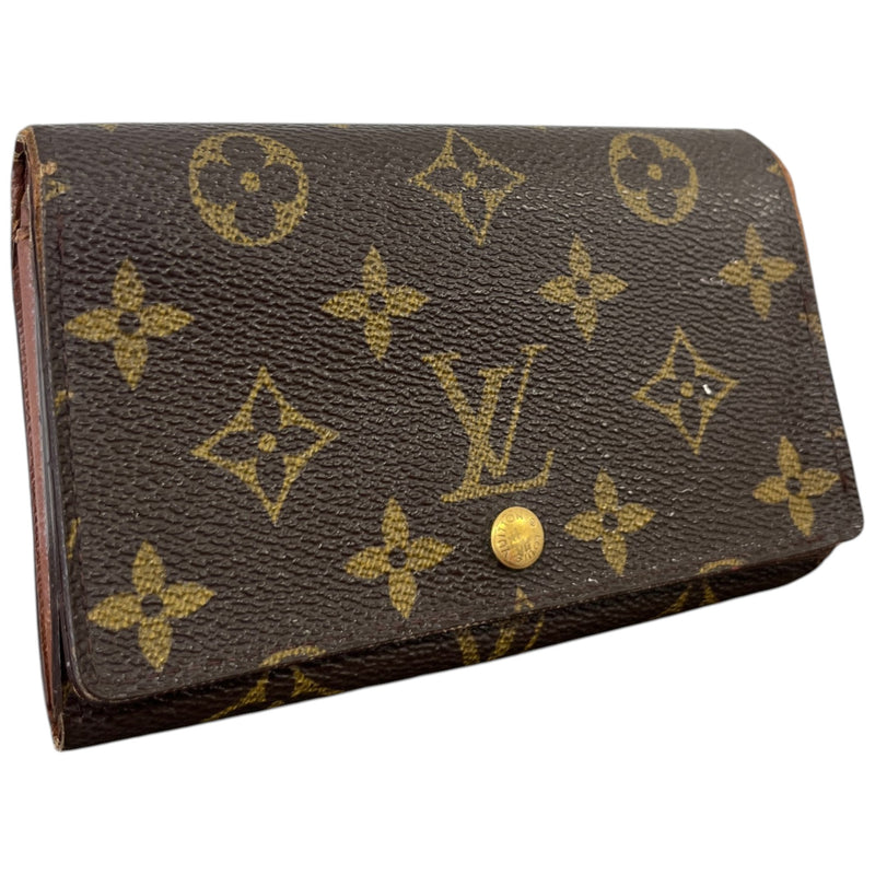 Women's Monogram Porte-Monnaie Trésor Wallet Brown