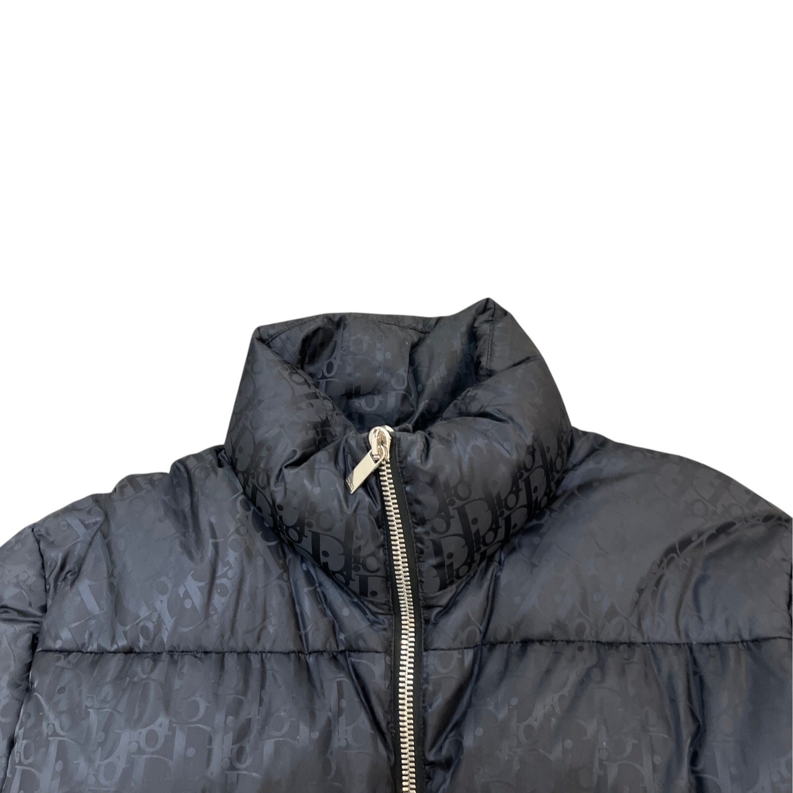 Men's Oblique Down Jacket Black Size IT 48 / M - Photo 5