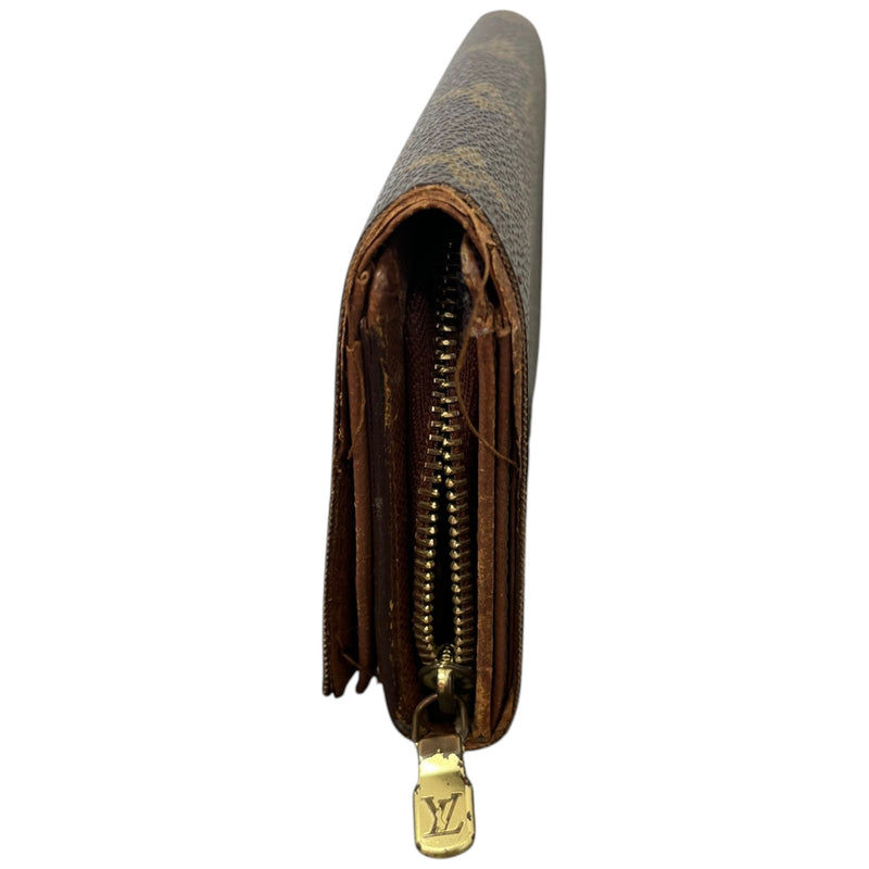 Women's Monogram Porte-Monnaie Trésor Wallet Brown