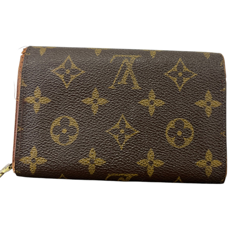 Women's Monogram Porte-Monnaie Trésor Wallet Brown