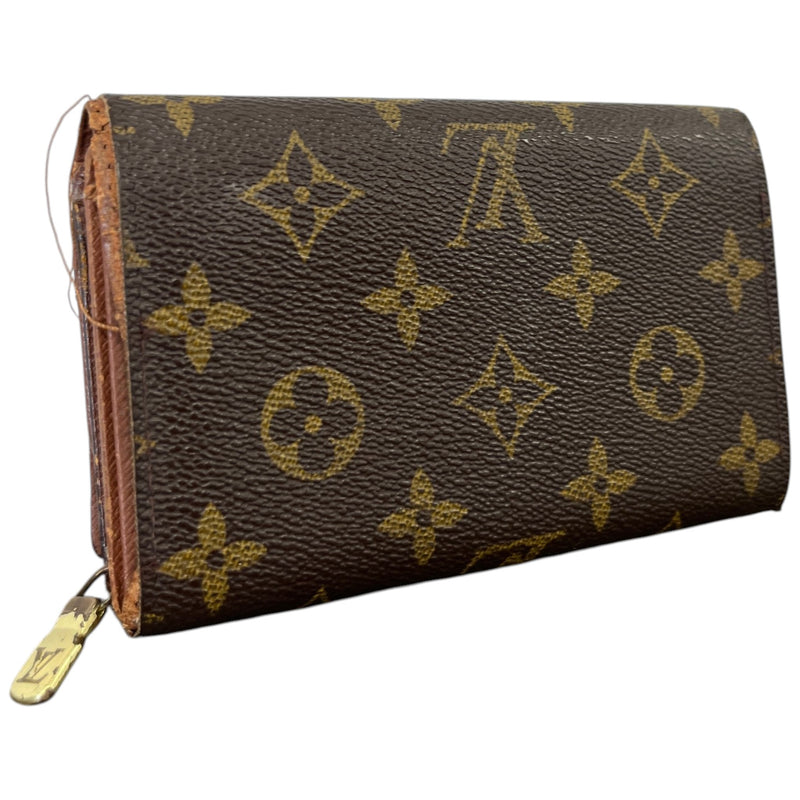 Women's Monogram Porte-Monnaie Trésor Wallet Brown