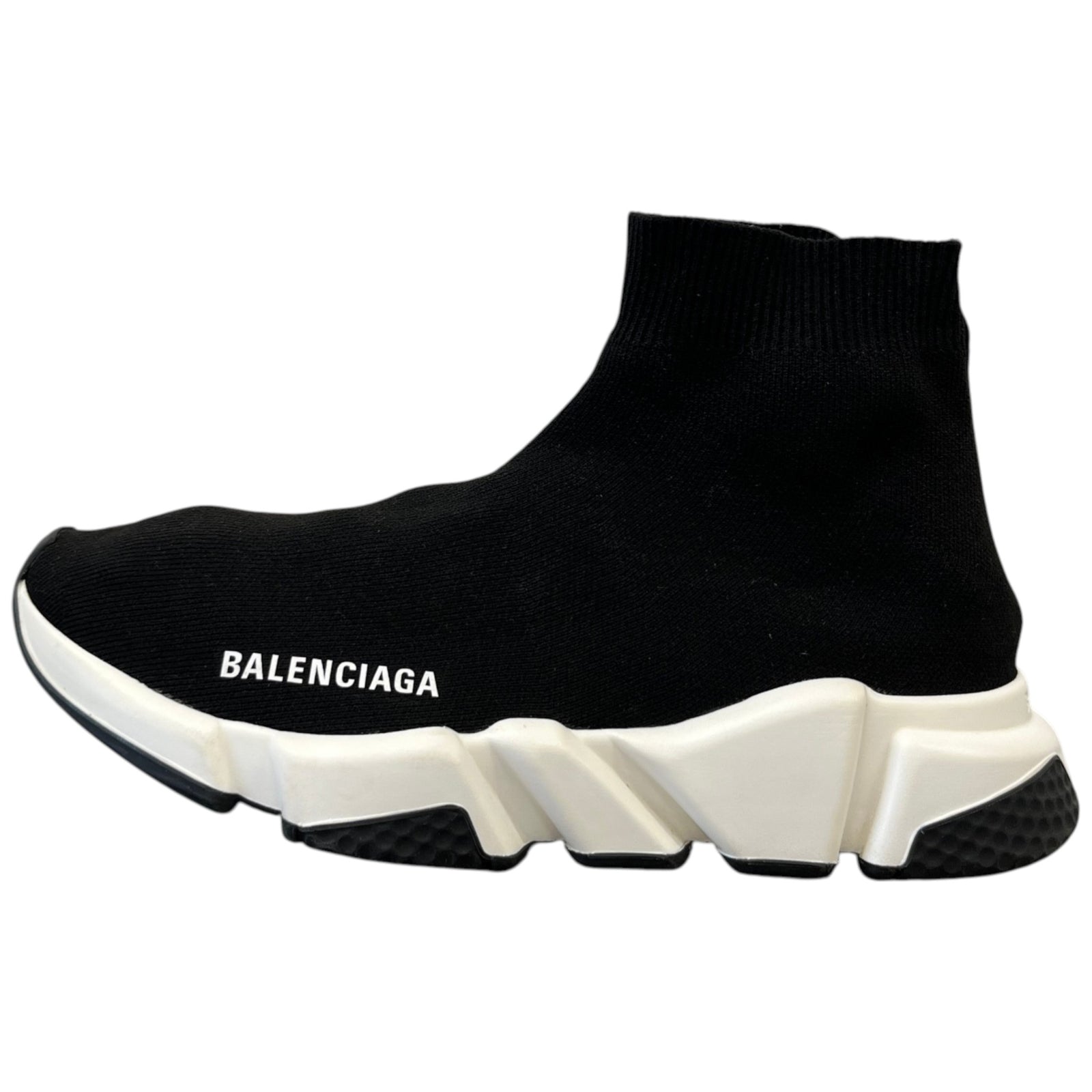 Women's Sock Runners High Trainers Black Size EU 38 / UK 5 - Photo 5