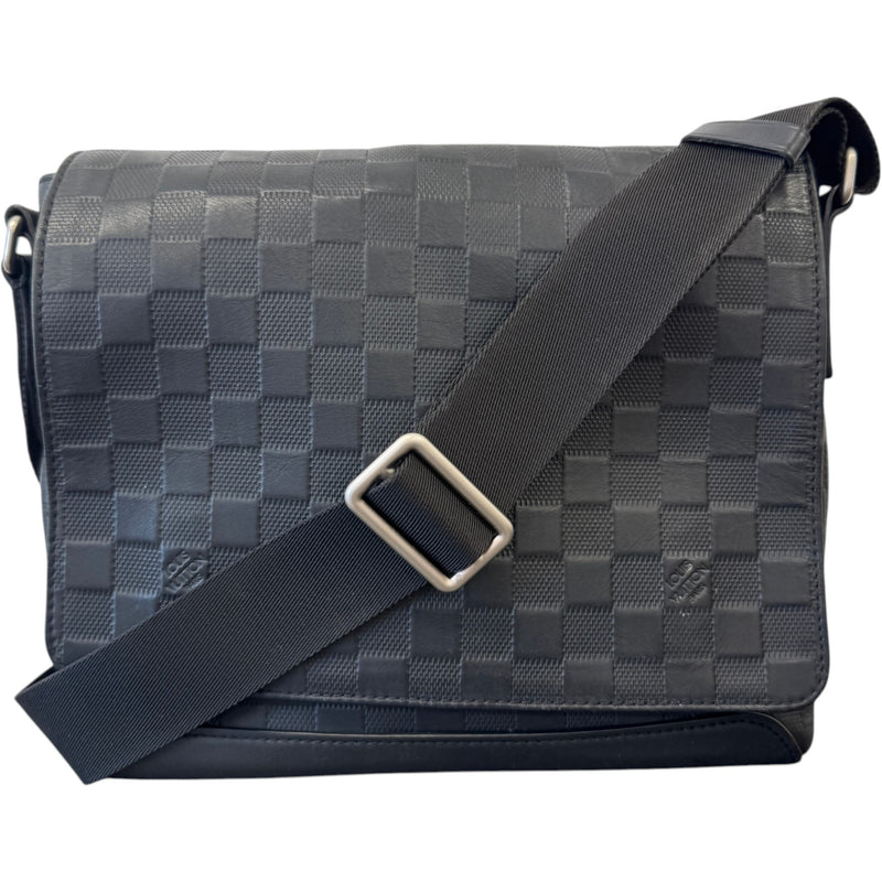 Men's Damier District PM Bag Black